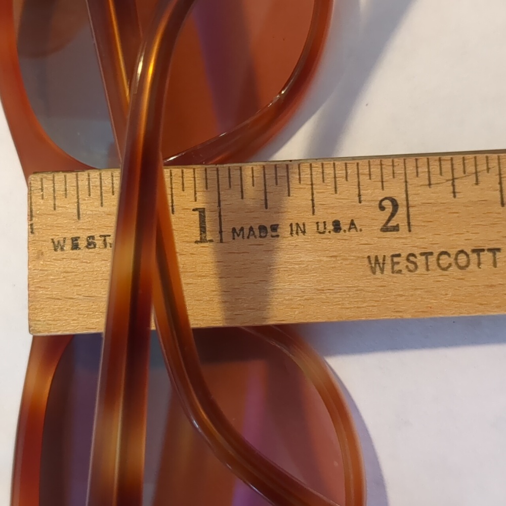 Vintage Women's Brown Tortoise Shell Serengeti Drivers Sun Glasses - Picture 13 of 14
